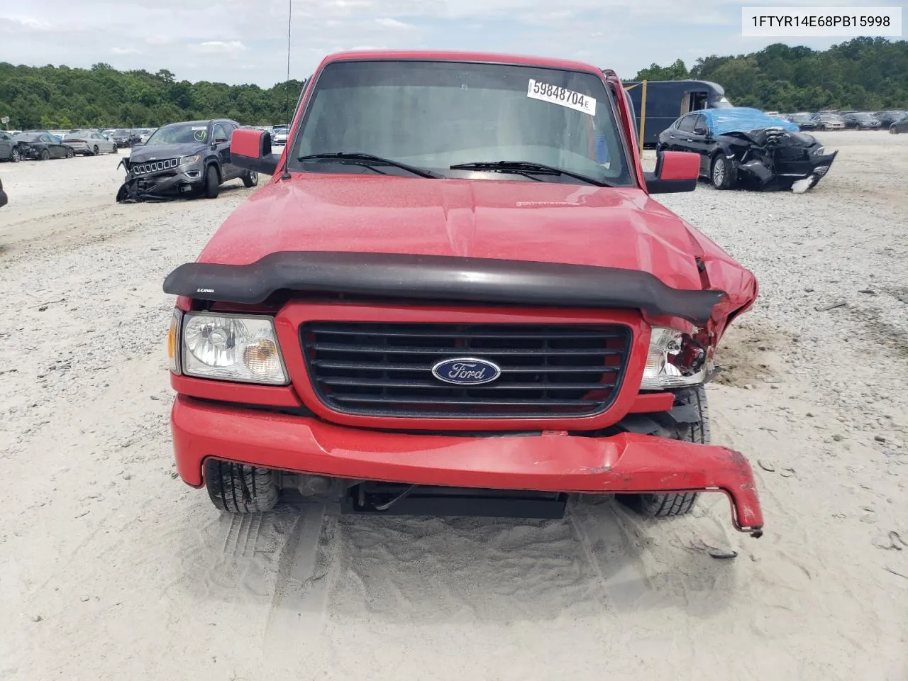 1FTYR14E68PB15998 2008 Ford Ranger Super Cab