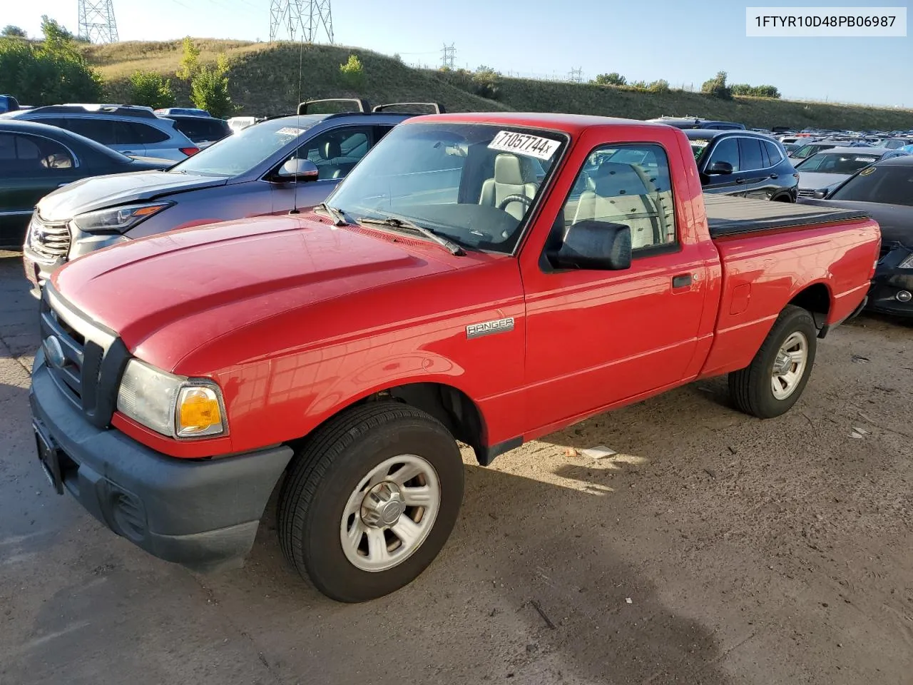 1FTYR10D48PB06987 2008 Ford Ranger