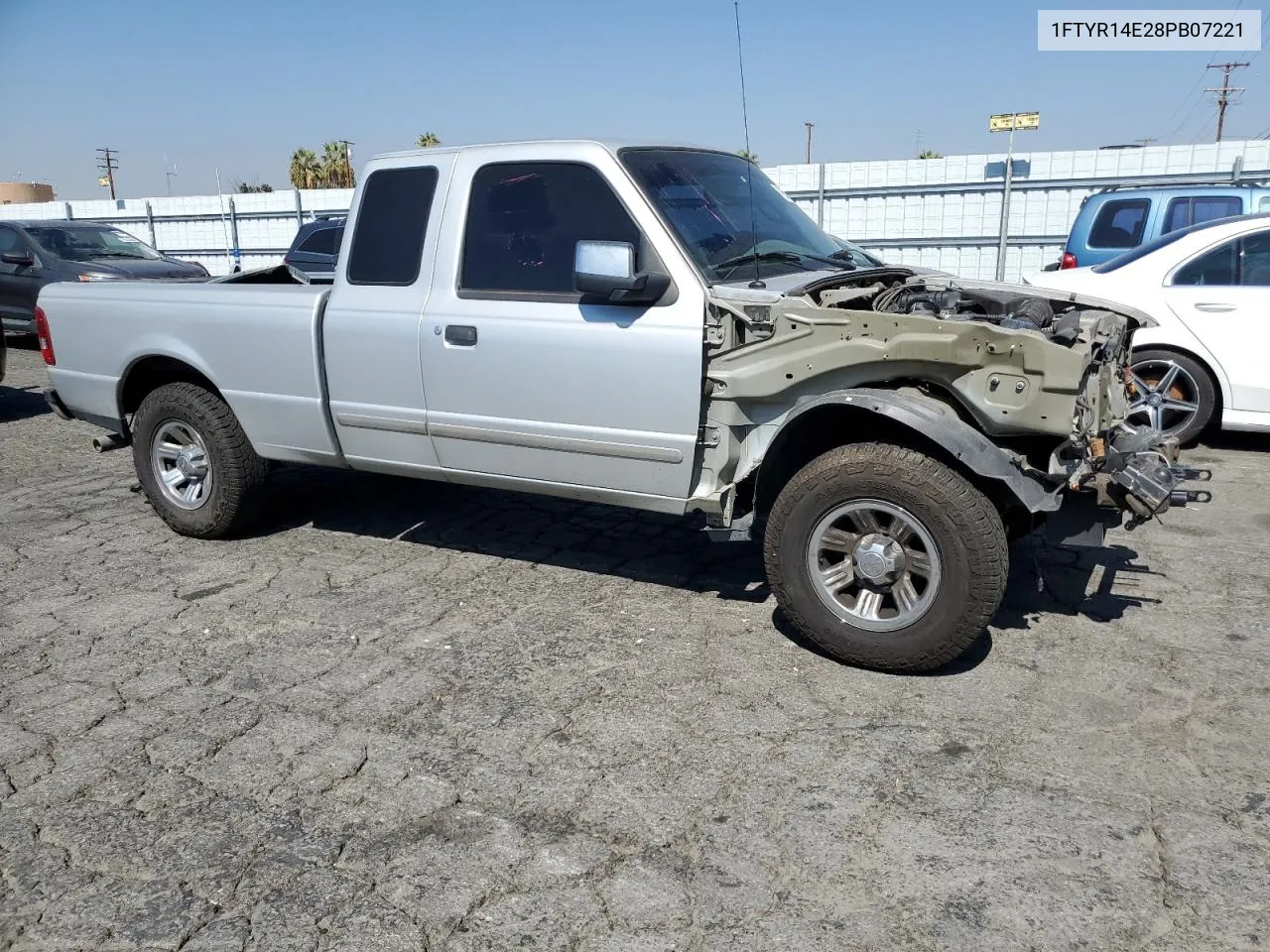 1FTYR14E28PB07221 2008 Ford Ranger Super Cab