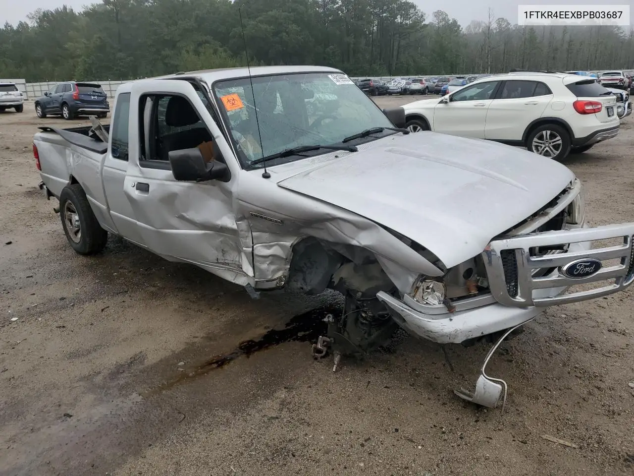 1FTKR4EEXBPB03687 2011 Ford Ranger Super Cab