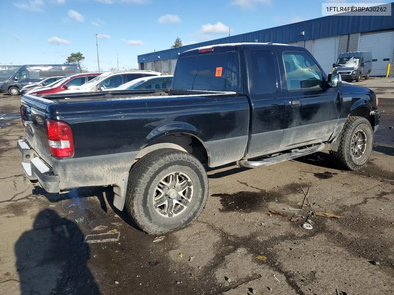 1FTLR4FE3BPA30262 2011 Ford Ranger Super Cab