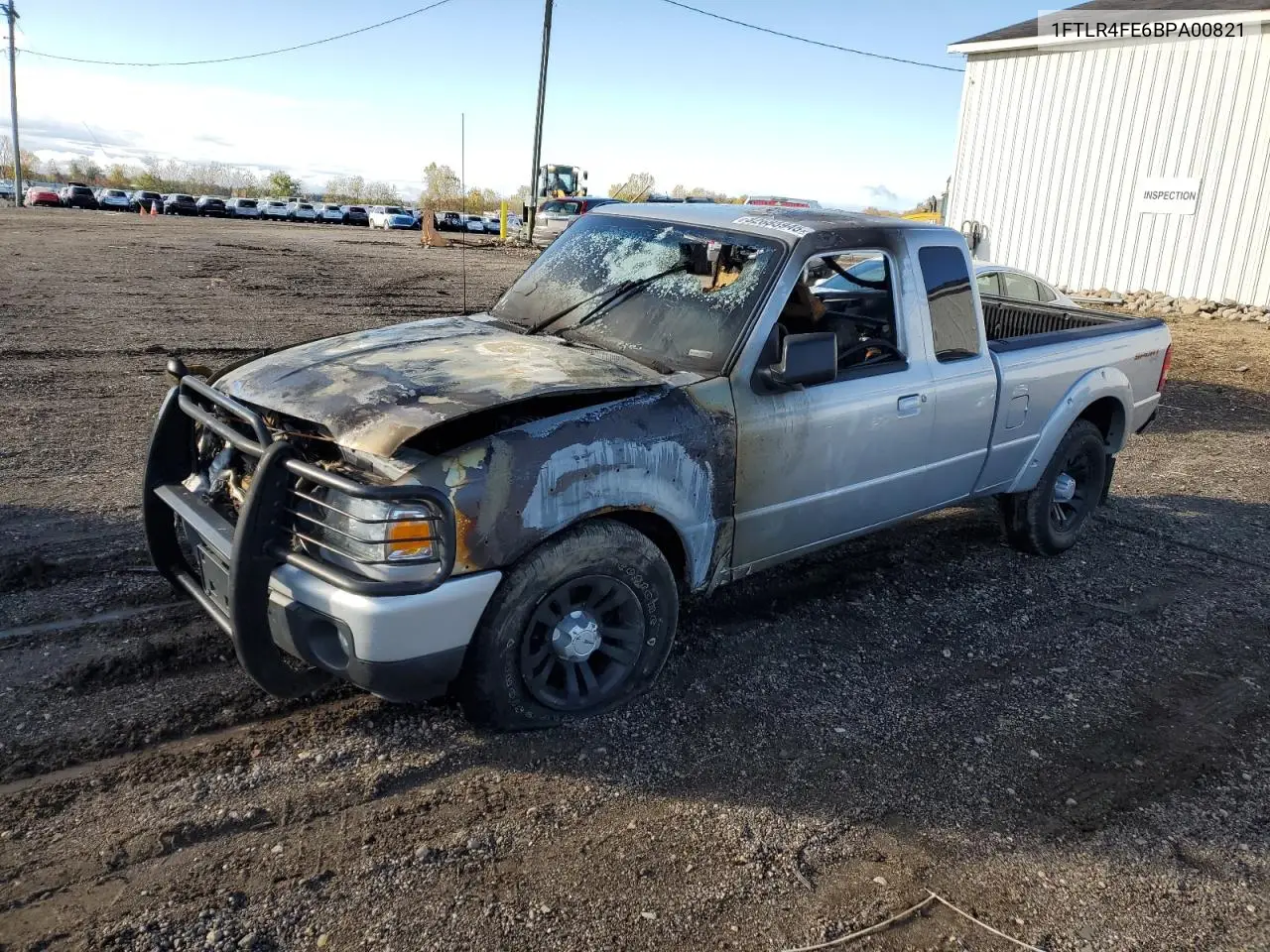 1FTLR4FE6BPA00821 2011 Ford Ranger Super Cab
