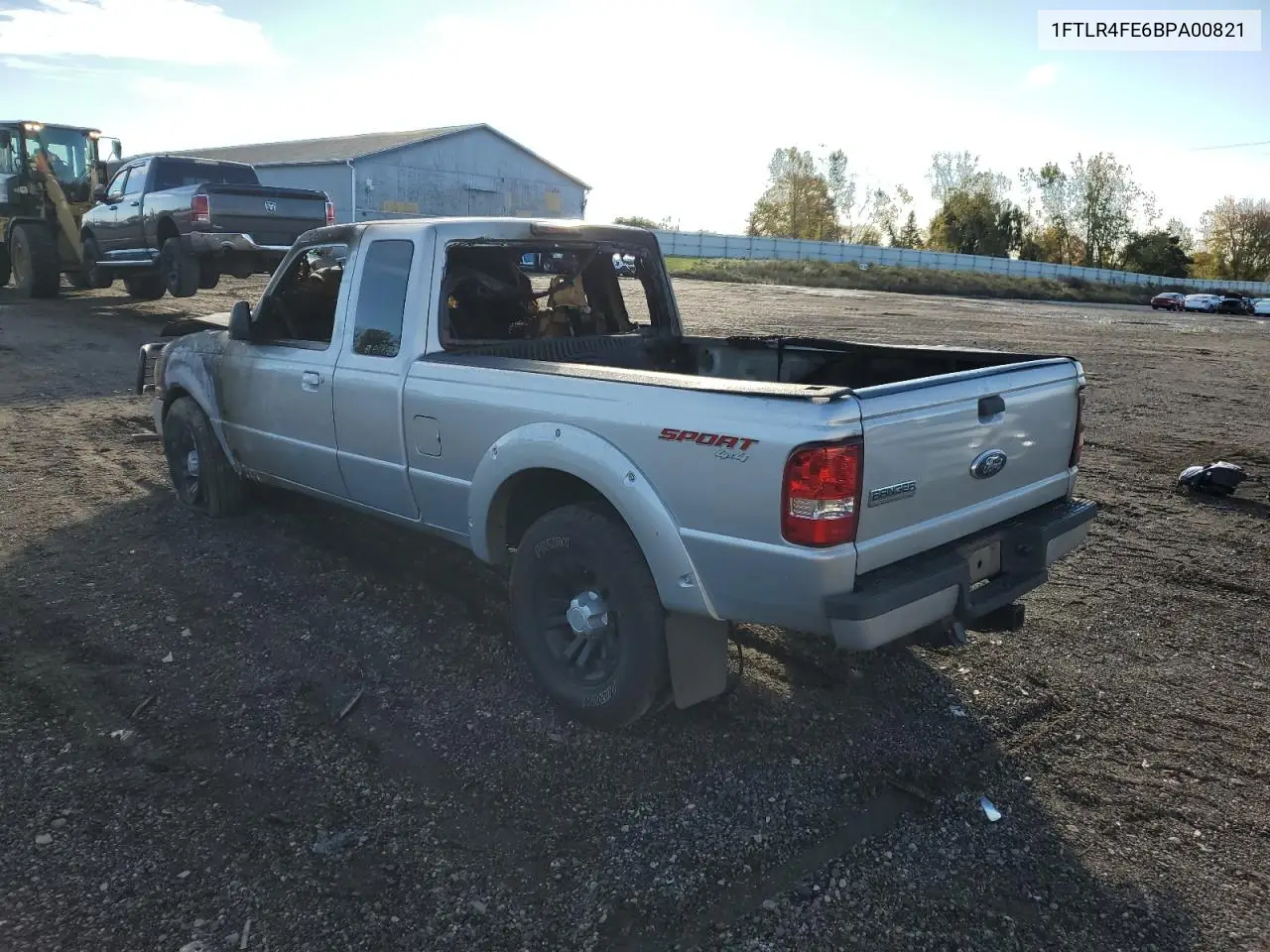 1FTLR4FE6BPA00821 2011 Ford Ranger Super Cab