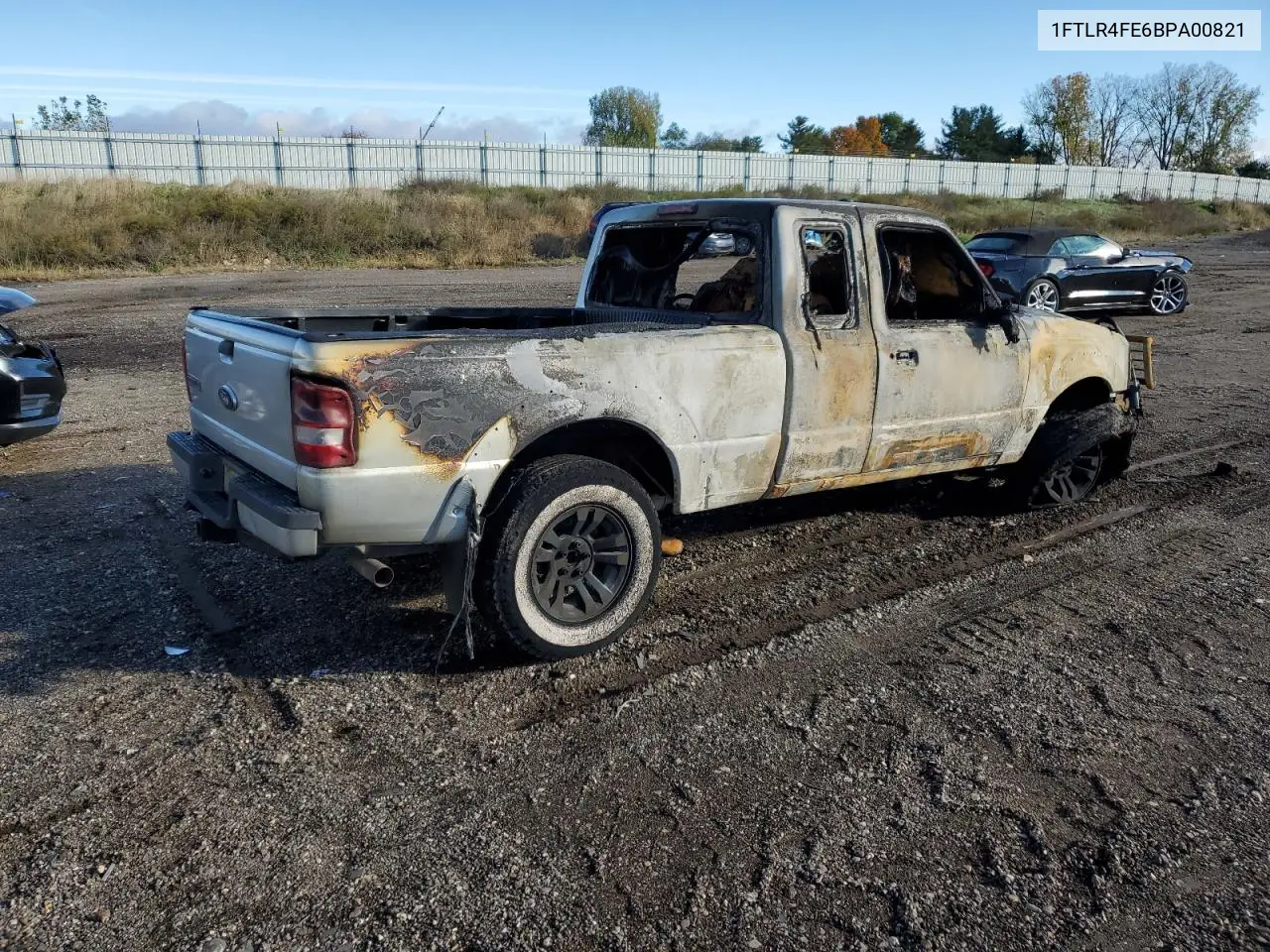 1FTLR4FE6BPA00821 2011 Ford Ranger Super Cab