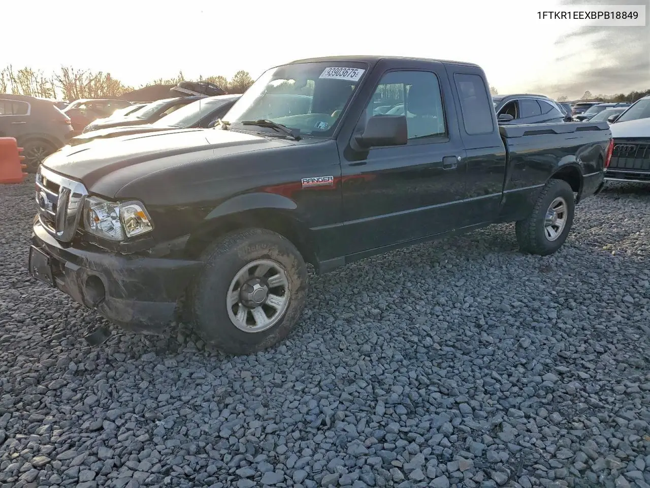 1FTKR1EEXBPB18849 2011 Ford Ranger Super Cab