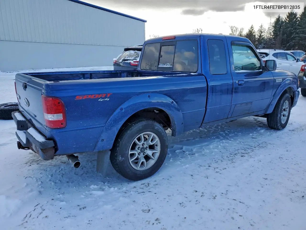 1FTLR4FE7BPB12835 2011 Ford Ranger Super Cab