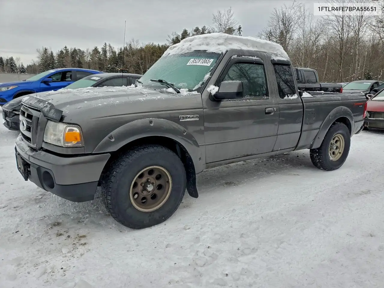 1FTLR4FE7BPA55651 2011 Ford Ranger Super Cab