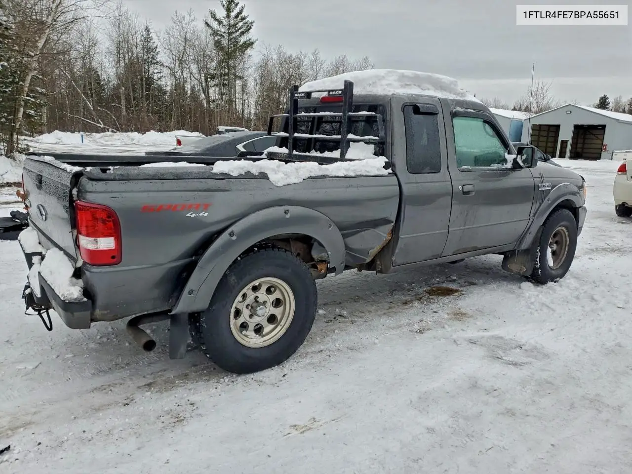 1FTLR4FE7BPA55651 2011 Ford Ranger Super Cab