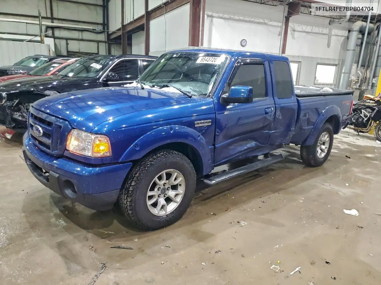 1FTLR4FE7BPB04704 2011 Ford Ranger Supercab