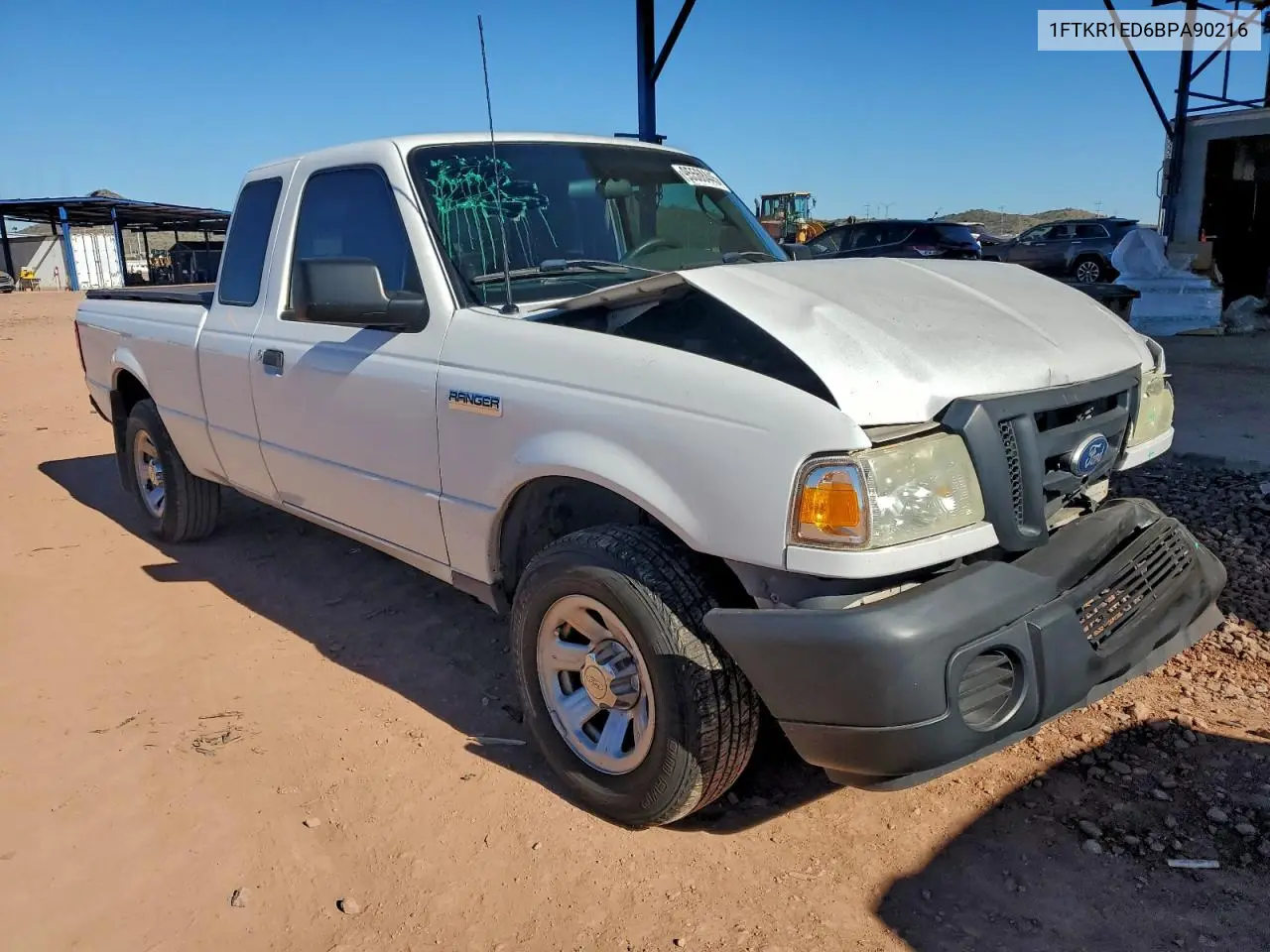 1FTKR1ED6BPA90216 2011 Ford Ranger Super Cab