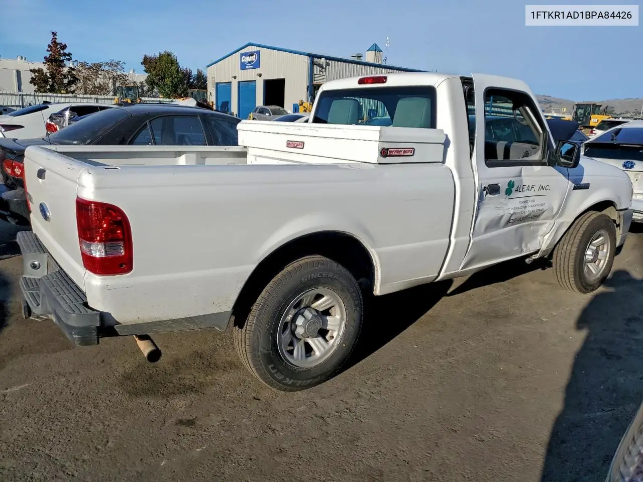 1FTKR1AD1BPA84426 2011 Ford Ranger