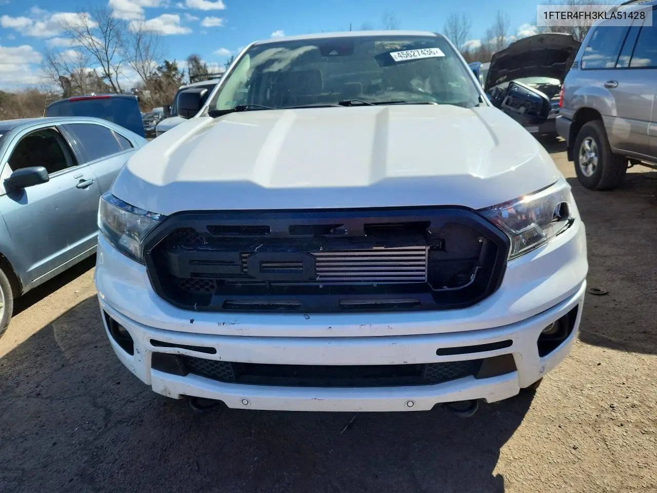 1FTER4FH3KLA51428 2019 Ford Ranger Xl