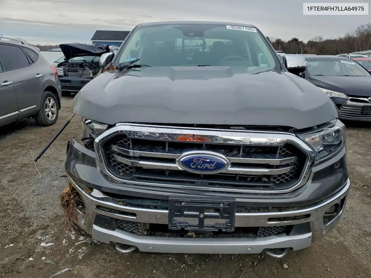 1FTER4FH7LLA64975 2020 Ford Ranger Xl