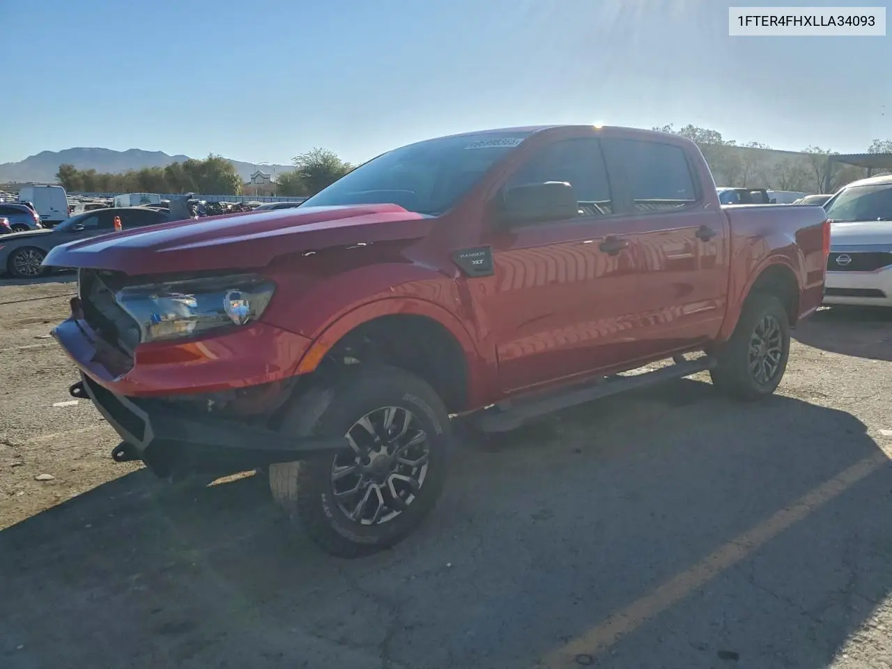 1FTER4FHXLLA34093 2020 Ford Ranger Xl