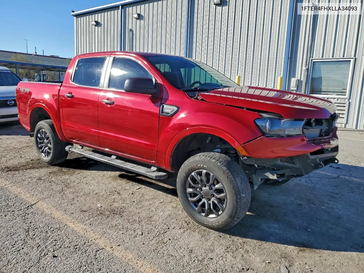 1FTER4FHXLLA34093 2020 Ford Ranger Xl