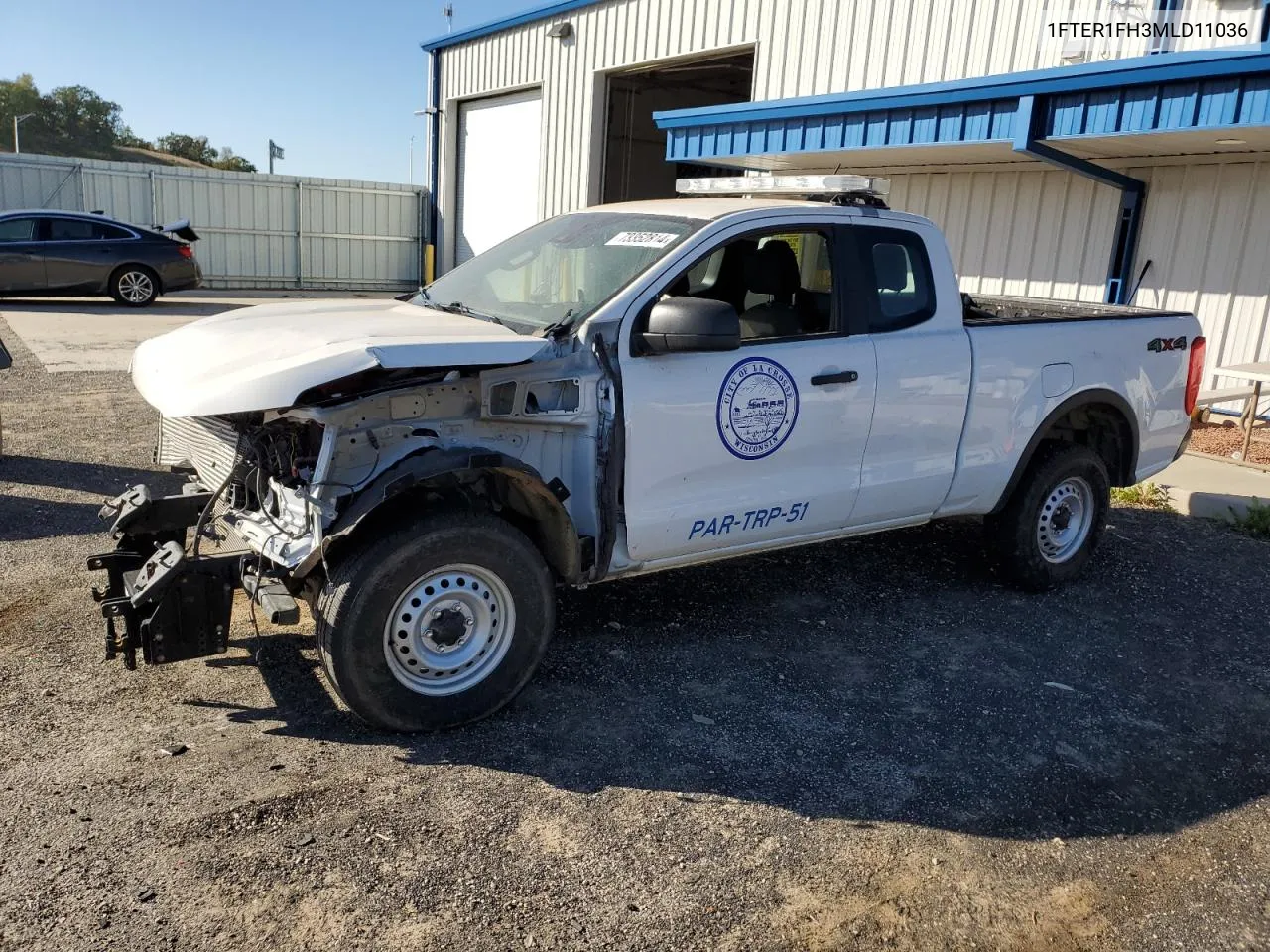 1FTER1FH3MLD11036 2021 Ford Ranger Xl