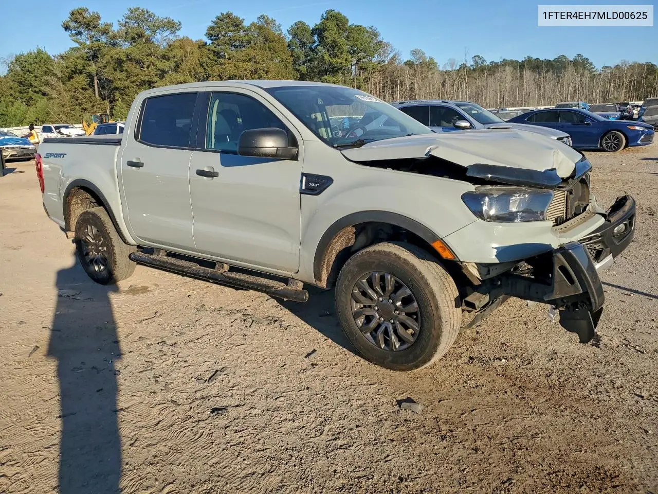 1FTER4EH7MLD00625 2021 Ford Ranger Xl