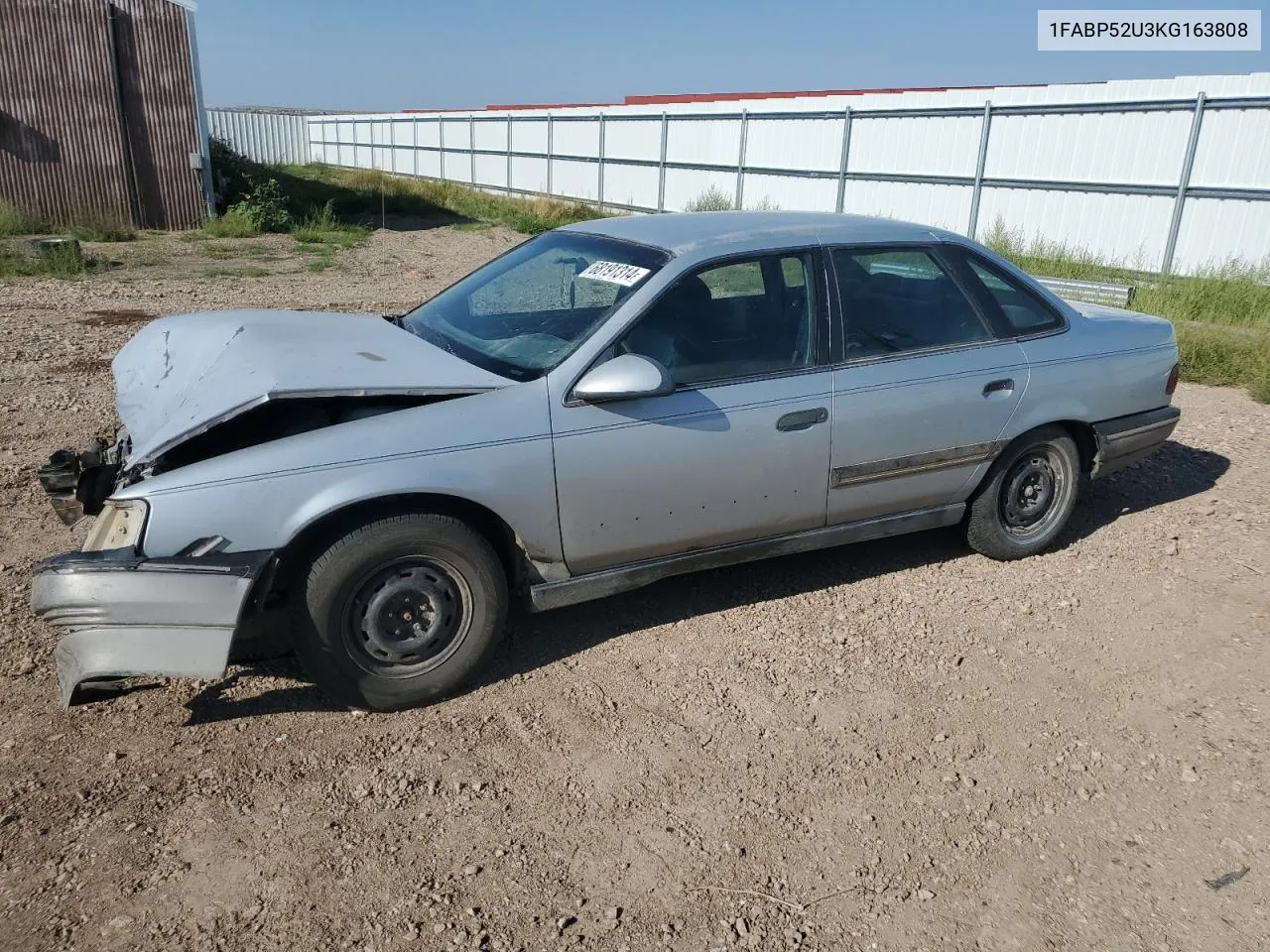 1FABP52U3KG163808 1989 Ford Taurus Gl