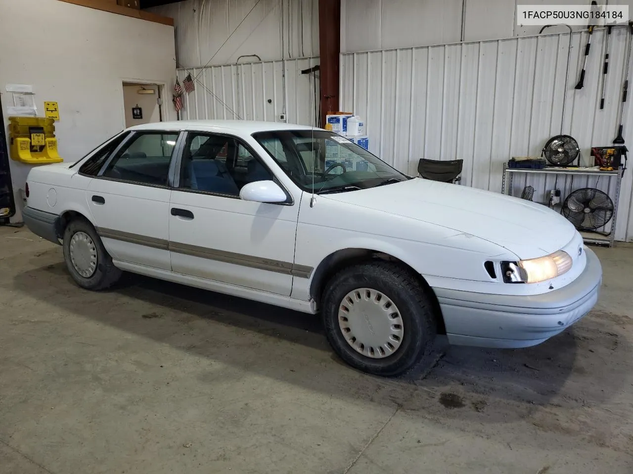 1992 Ford Taurus L VIN: 1FACP50U3NG184184 Lot: 57153144