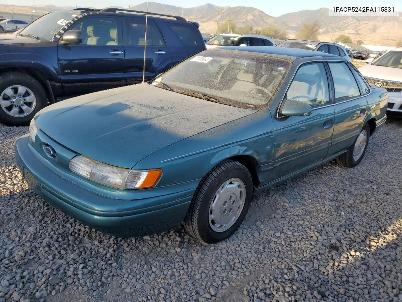 1993 Ford Taurus Gl VIN: 1FACP5242PA115831 Lot: 71108954