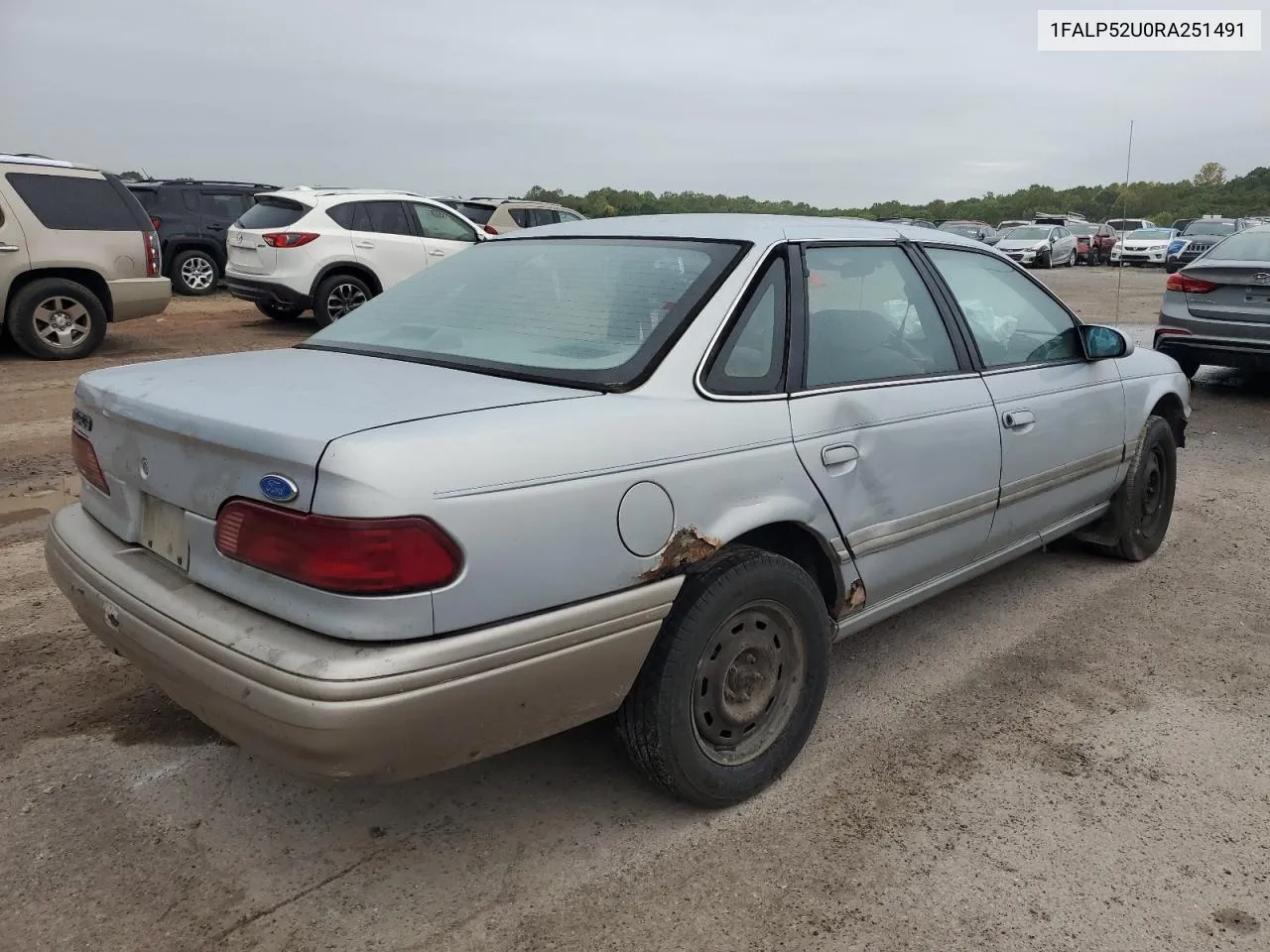 1994 Ford Taurus Gl VIN: 1FALP52U0RA251491 Lot: 71640224