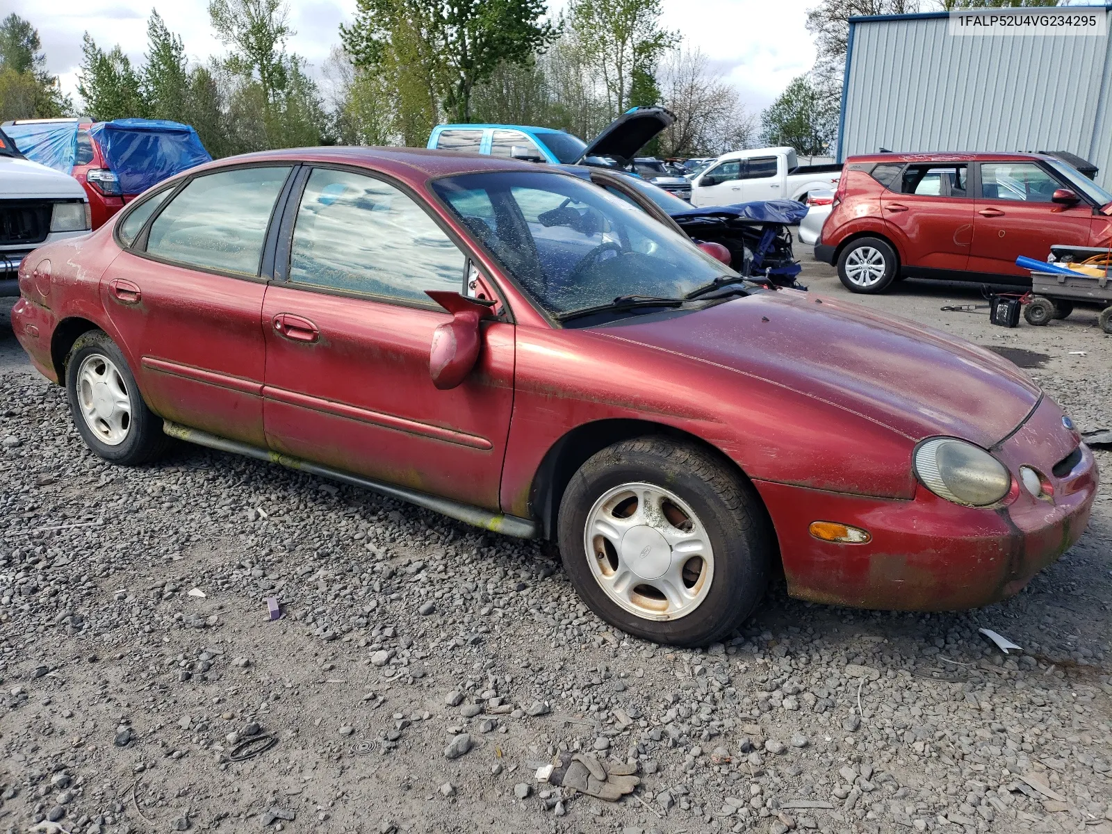 1997 Ford Taurus Gl VIN: 1FALP52U4VG234295 Lot: 51112714