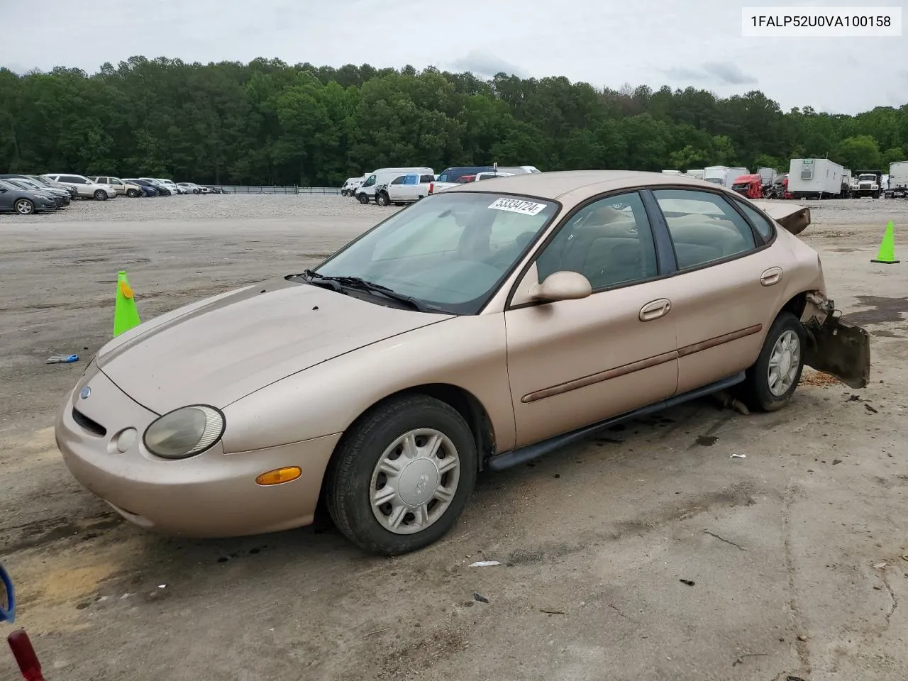 1997 Ford Taurus Gl VIN: 1FALP52U0VA100158 Lot: 53334724