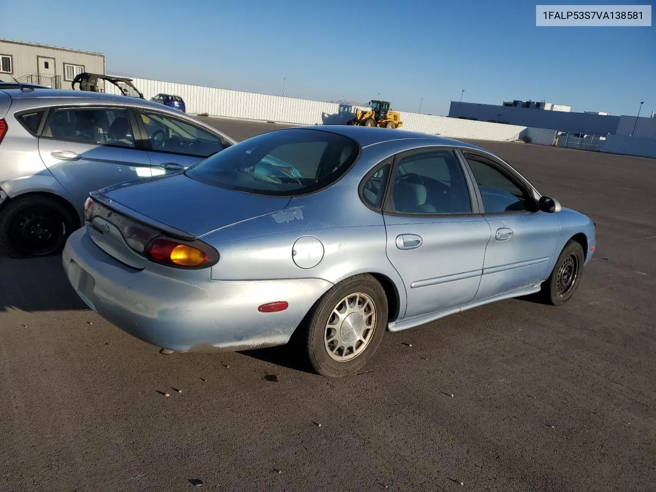 1997 Ford Taurus Lx VIN: 1FALP53S7VA138581 Lot: 72598434