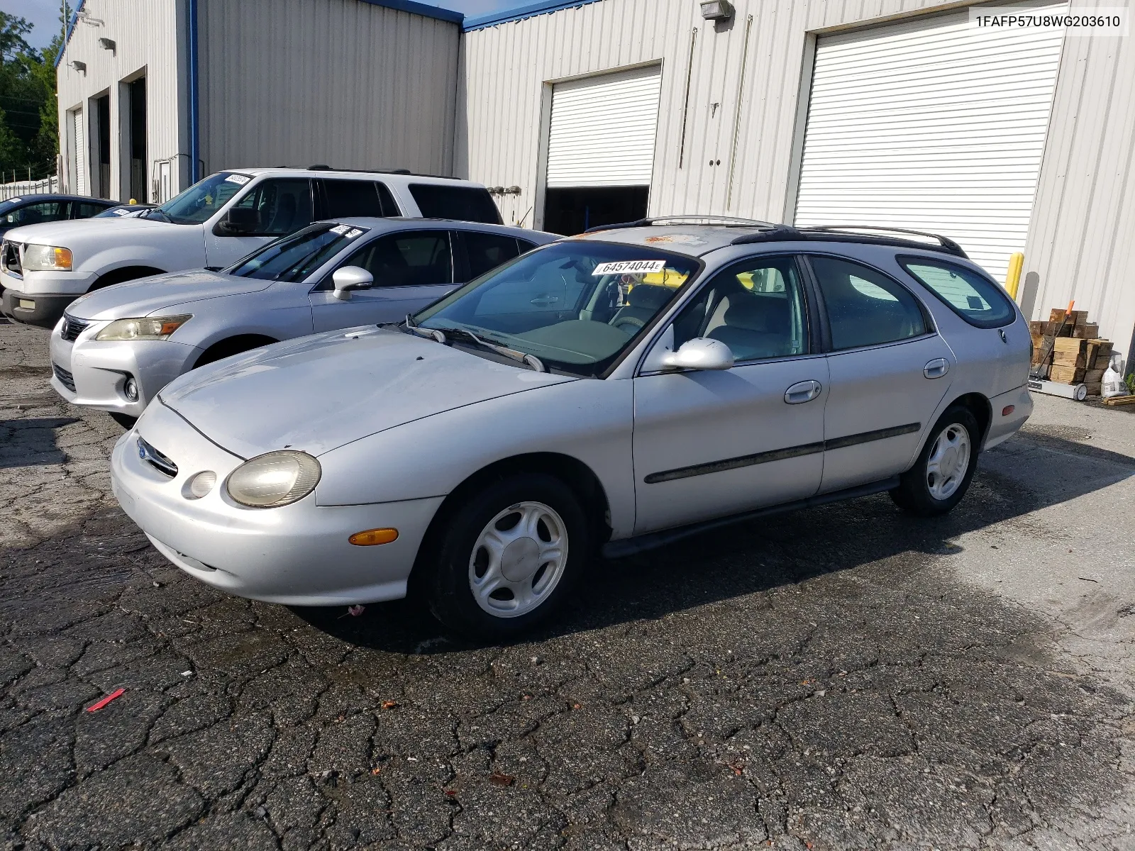 1998 Ford Taurus Se VIN: 1FAFP57U8WG203610 Lot: 64574044