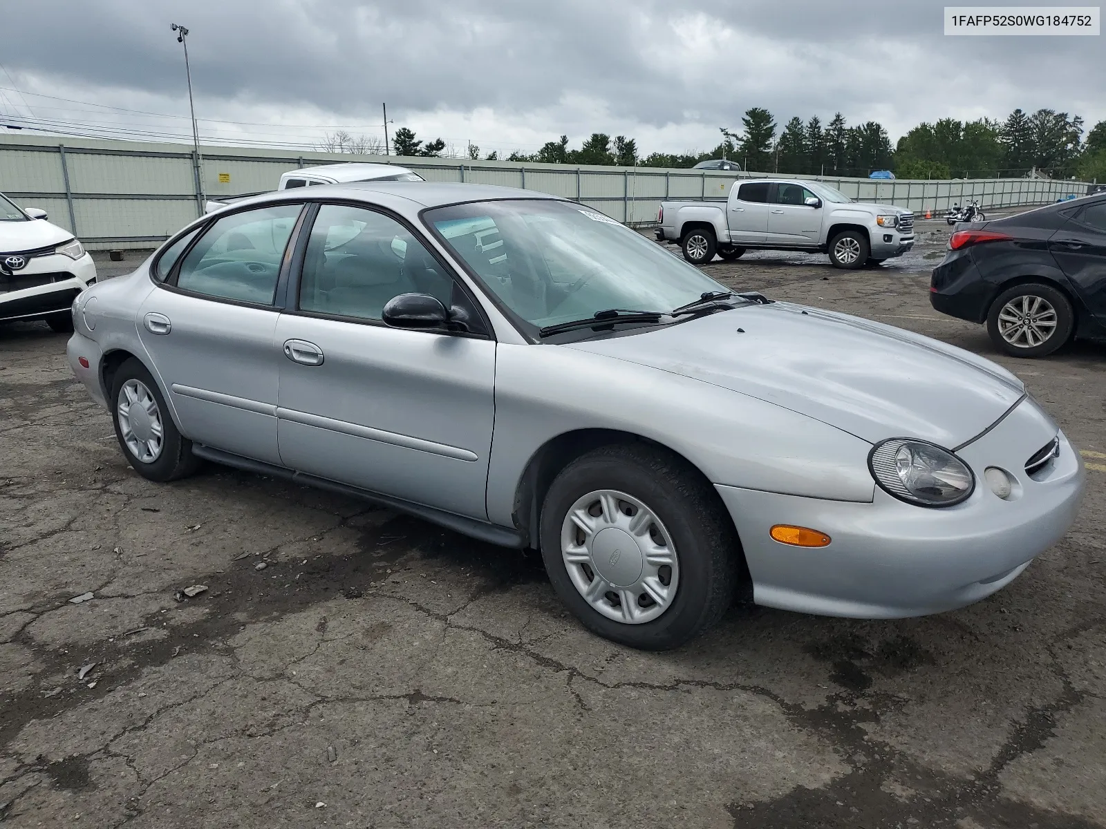 1998 Ford Taurus Lx VIN: 1FAFP52S0WG184752 Lot: 66554444