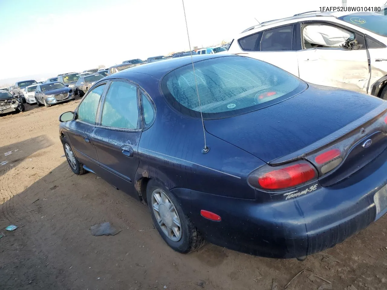 1998 Ford Taurus Lx VIN: 1FAFP52U8WG104180 Lot: 67079664