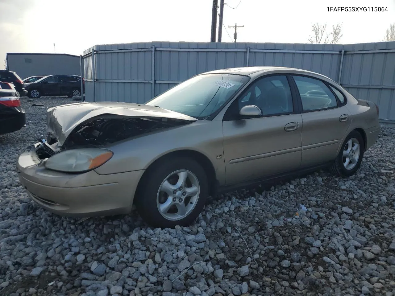 2000 Ford Taurus Ses VIN: 1FAFP55SXYG115064 Lot: 45426124