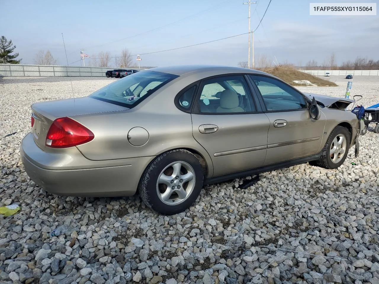 2000 Ford Taurus Ses VIN: 1FAFP55SXYG115064 Lot: 45426124