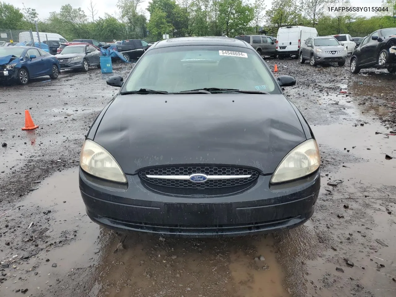 2000 Ford Taurus Sel VIN: 1FAFP56S8YG155044 Lot: 54548694