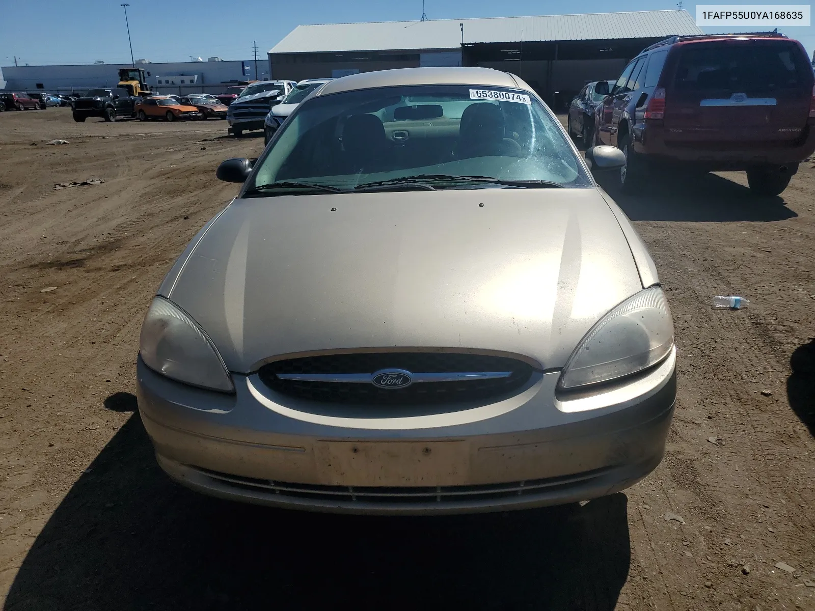 2000 Ford Taurus Ses VIN: 1FAFP55U0YA168635 Lot: 65380074