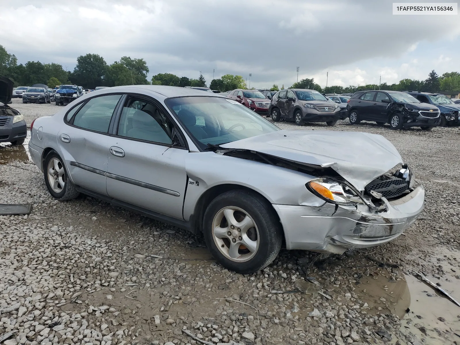 2000 Ford Taurus Ses VIN: 1FAFP5521YA156346 Lot: 65624074