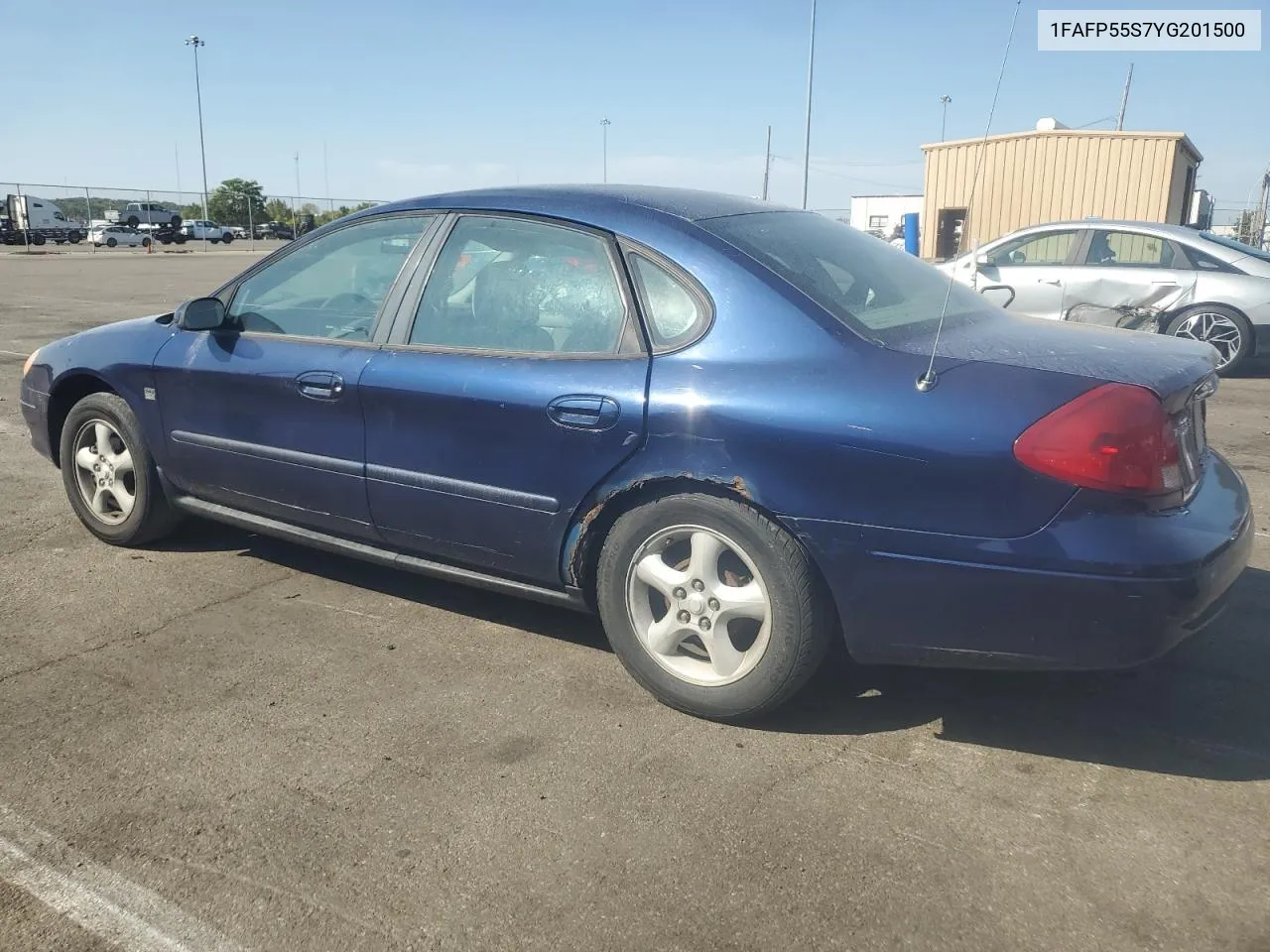 2000 Ford Taurus Ses VIN: 1FAFP55S7YG201500 Lot: 71243104