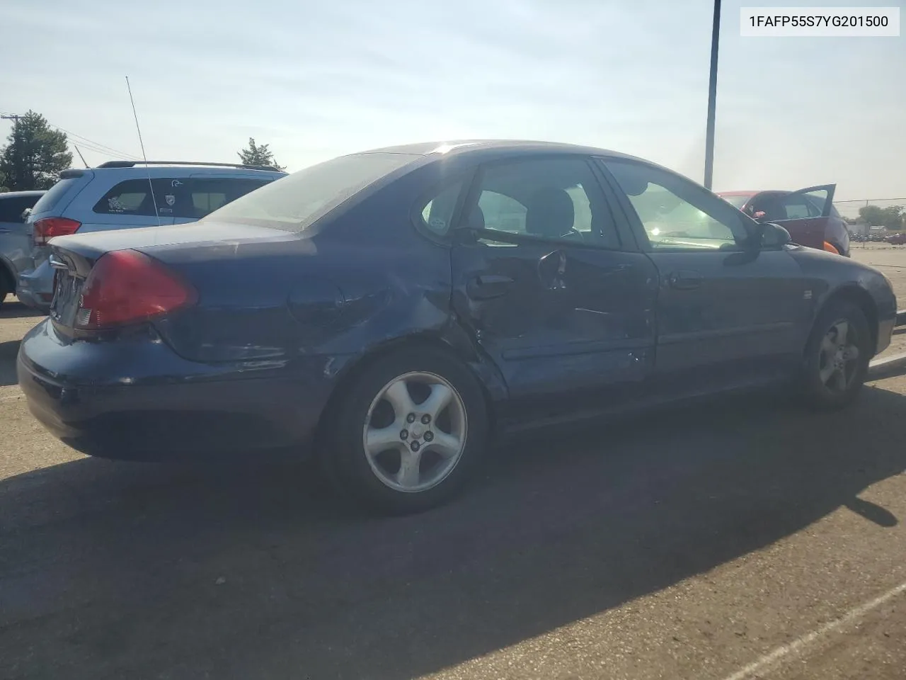 2000 Ford Taurus Ses VIN: 1FAFP55S7YG201500 Lot: 71243104