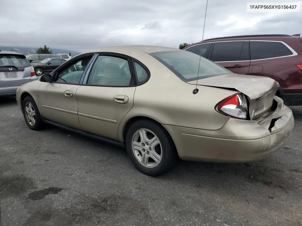 2000 Ford Taurus Sel VIN: 1FAFP56SXYG156437 Lot: 71470284