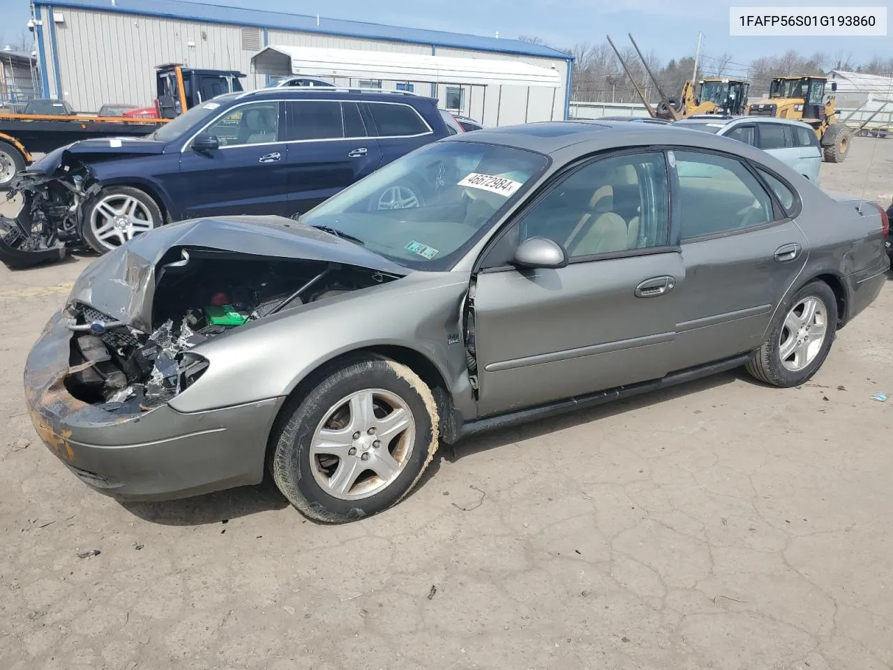 2001 Ford Taurus Sel VIN: 1FAFP56S01G193860 Lot: 46672984