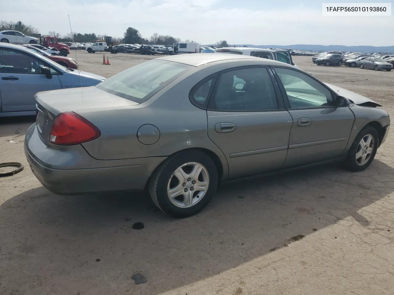 2001 Ford Taurus Sel VIN: 1FAFP56S01G193860 Lot: 46672984