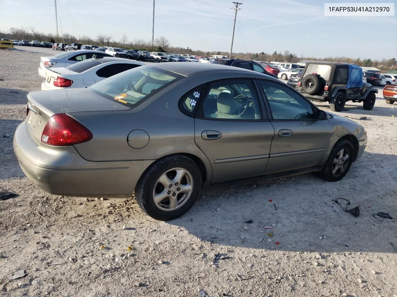 2001 Ford Taurus Se VIN: 1FAFP53U41A212970 Lot: 48618704