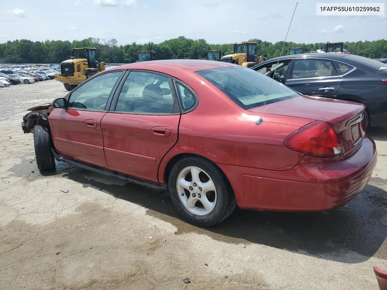 2001 Ford Taurus Ses VIN: 1FAFP55U61G259962 Lot: 55080444