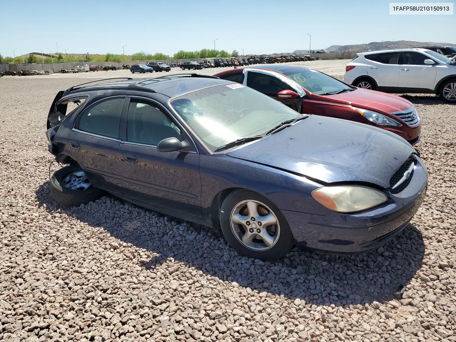 2001 Ford Taurus Se VIN: 1FAFP58U21G150913 Lot: 59638924