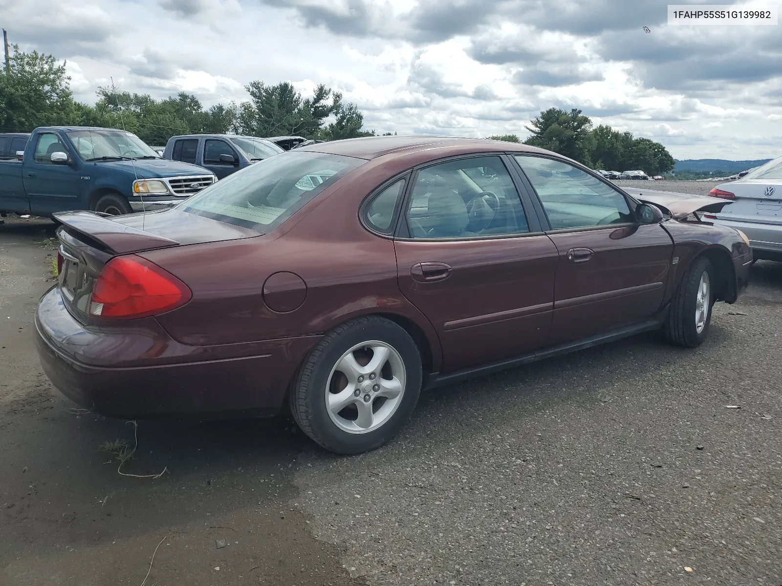 2001 Ford Taurus Ses VIN: 1FAHP55S51G139982 Lot: 64205084