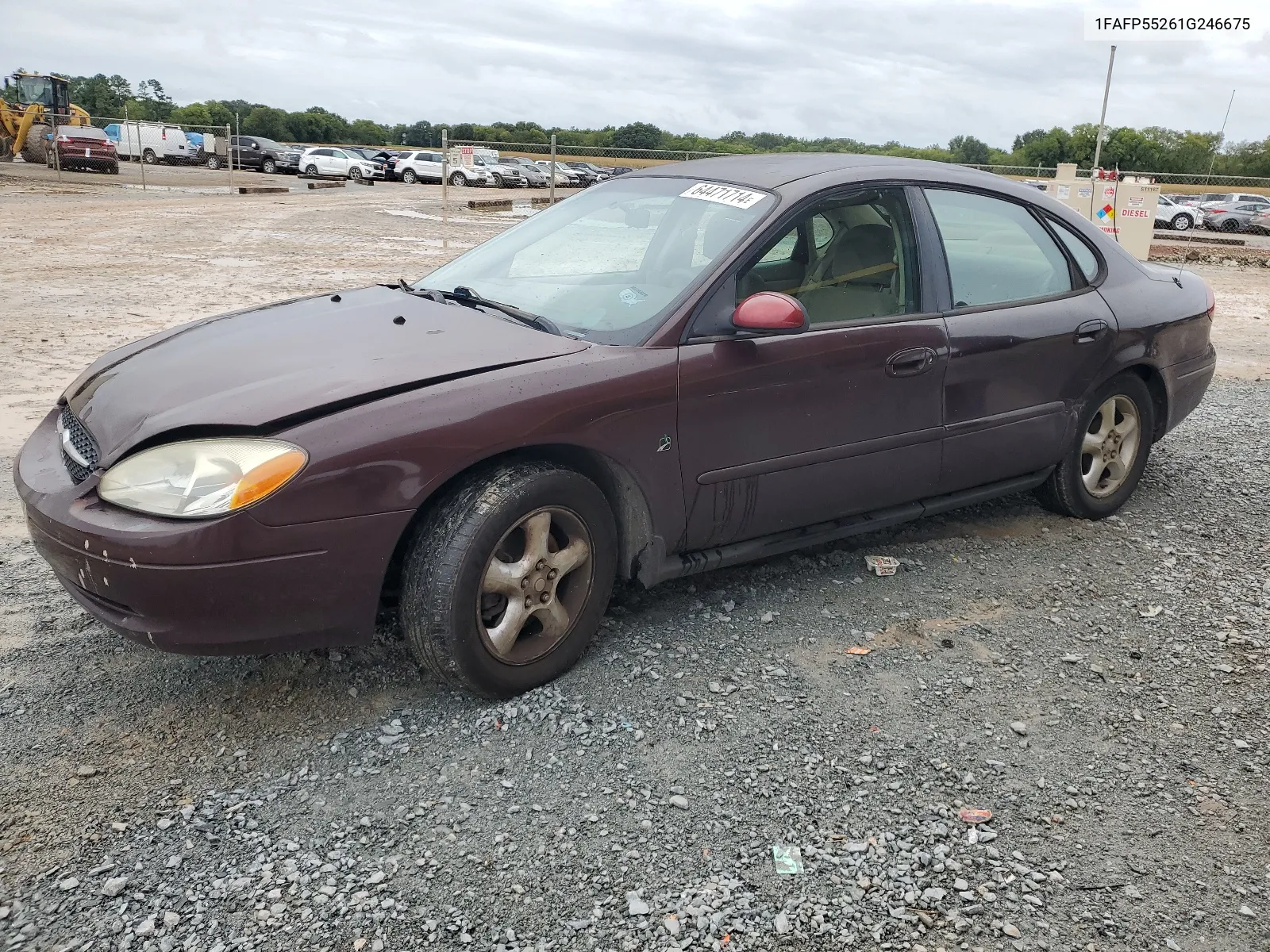 2001 Ford Taurus Ses VIN: 1FAFP55261G246675 Lot: 64471714