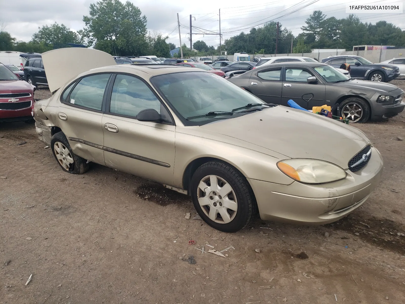 2001 Ford Taurus Lx VIN: 1FAFP52U61A101094 Lot: 65638324