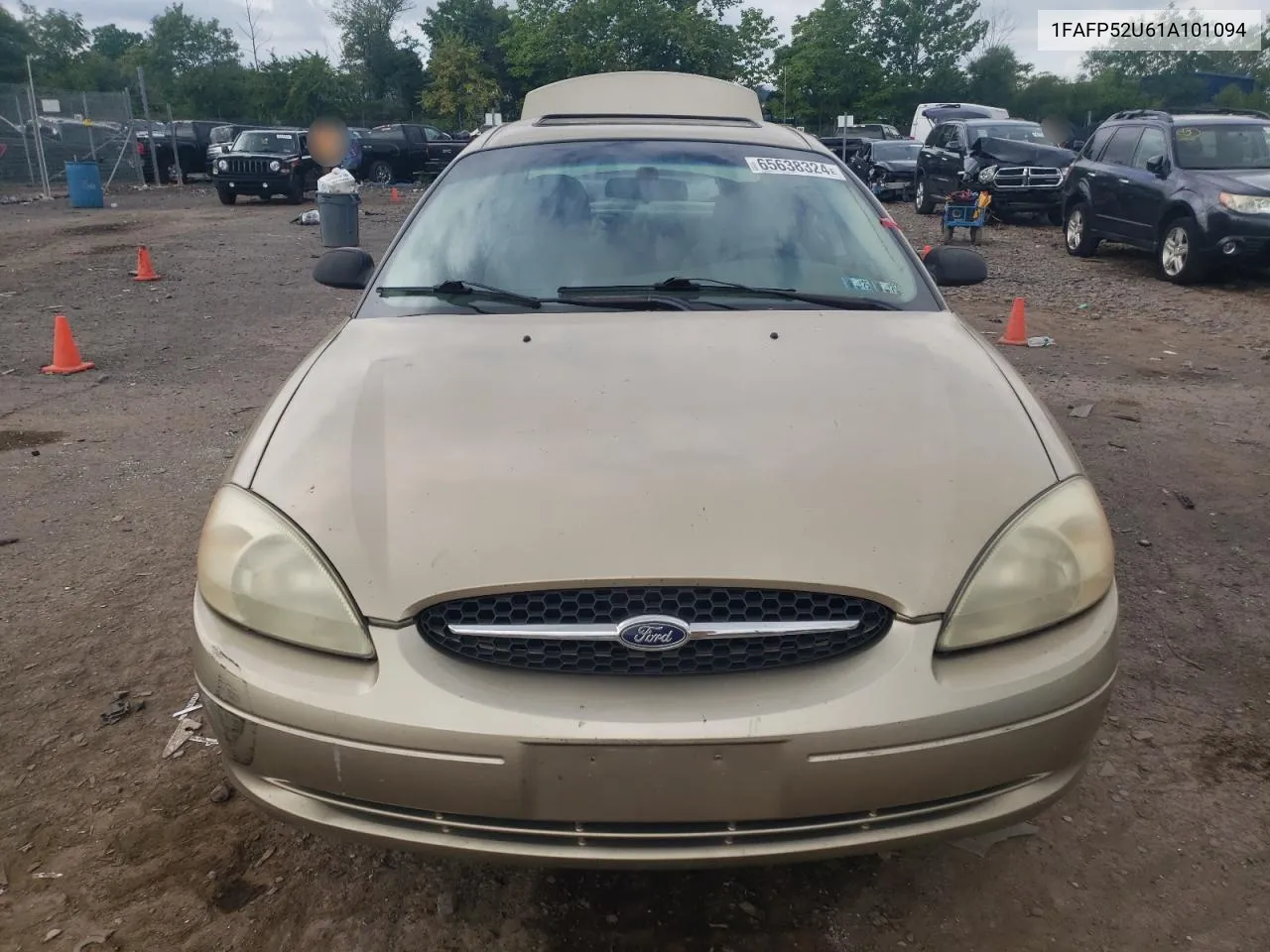 2001 Ford Taurus Lx VIN: 1FAFP52U61A101094 Lot: 65638324