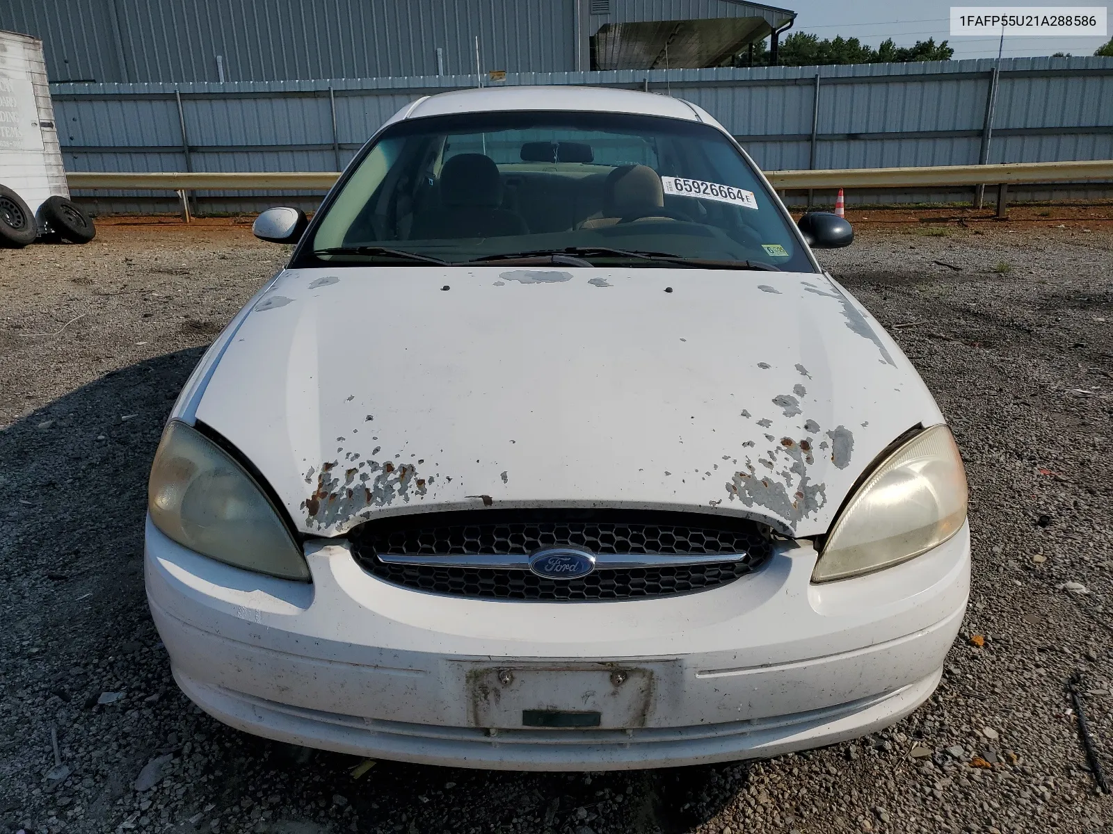 2001 Ford Taurus Ses VIN: 1FAFP55U21A288586 Lot: 65926664