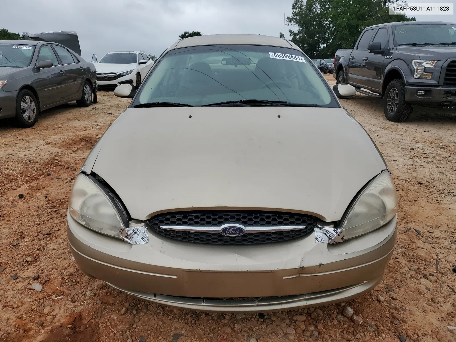 2001 Ford Taurus Se VIN: 1FAFP53U11A111823 Lot: 66396484